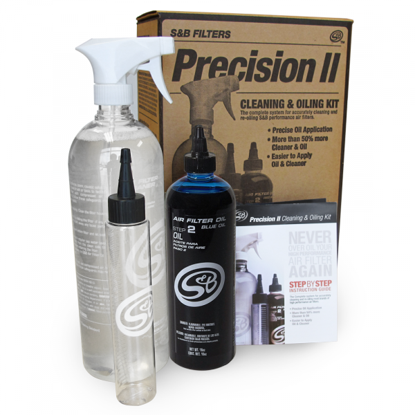 S&B, Cleaning Kit For Precision II Cleaning and Oil Kit Blue Oil Oiled S&B