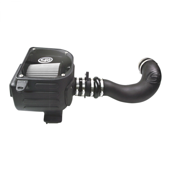 S&B, Cold Air Intake For 07-08 GMC Sierra 4.8L, 5.3L, 6.0L Dry Dry Extendable White S&B